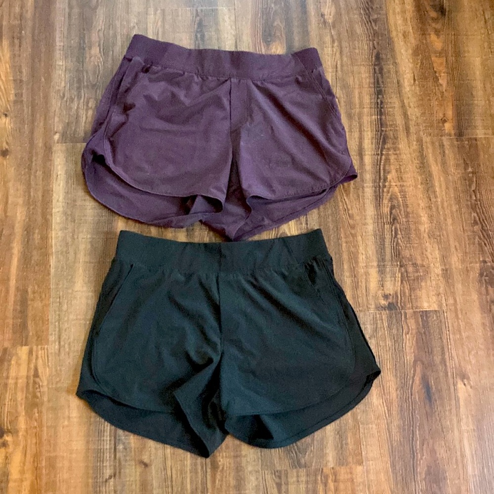 Women’s Members Mark Woven Shorts sz Medium 2 pairs